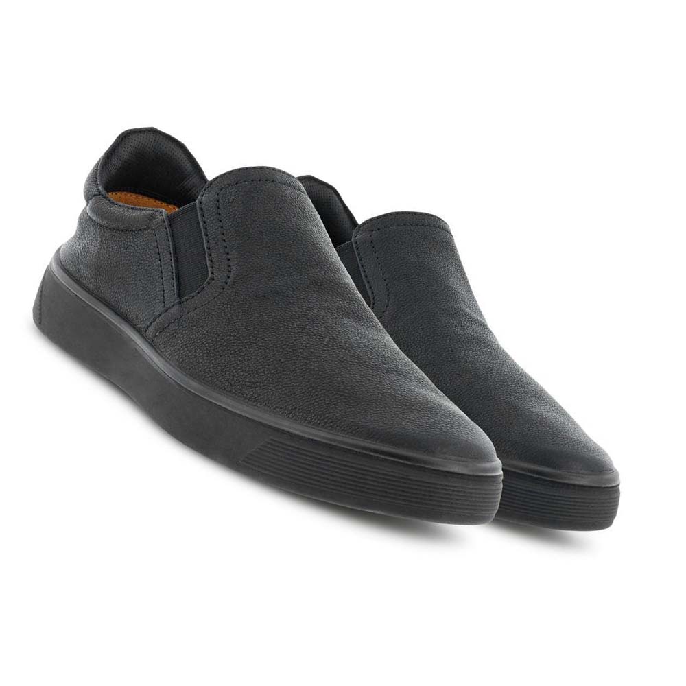 Férfi Ecco Utcai Tray Retro Slip-on Alkalmi Cipő Fekete | HU 499ILH